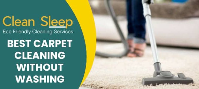 Carpet Cleaning Without Washing