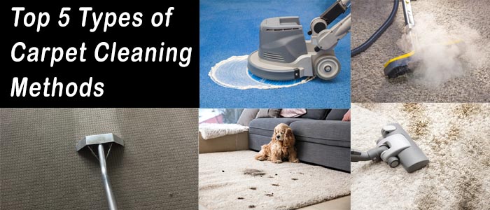 Top 5 Types of Carpet Cleaning Methods
