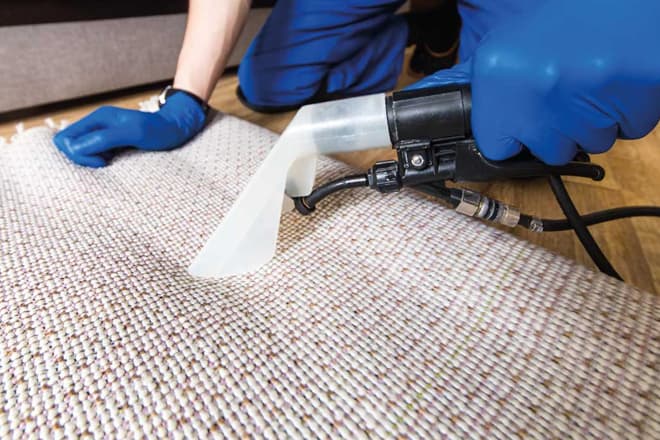 efficient carpet stain treatment